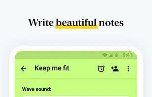 Zoho Notebook screenshot 1
