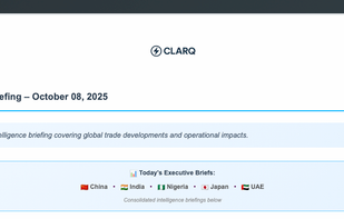 Live email header with selected topics