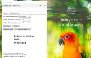 Parrot Talk Professor screenshot 1