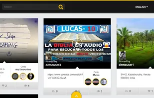 Pinterest clone from Inout Scripts.