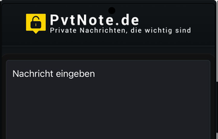 PvtNote screenshot 1