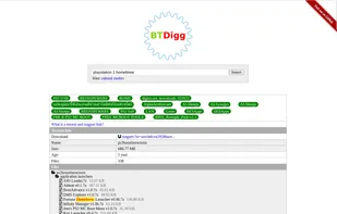 Torrent details page