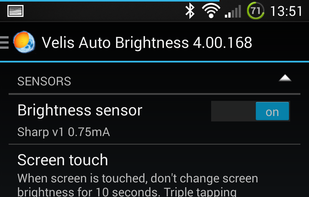 Velis Auto Brightness screenshot 2