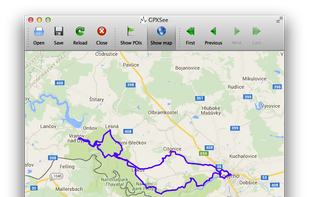 GPXSee on Mac OS X