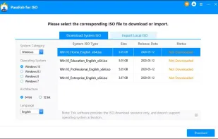 PassFab for ISO screenshot 1