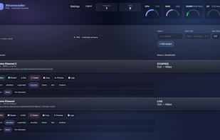 Xtranscoder screenshot 1