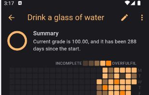 Table Habit screenshot 1