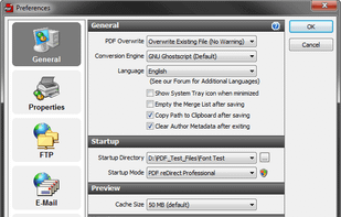 PDF reDirect screenshot 1