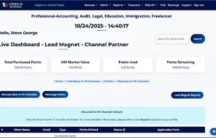 Lead Magnet Portal - A-I-R-S Dashboard