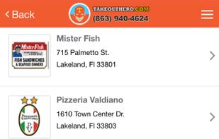 Delivery Hero screenshot 1