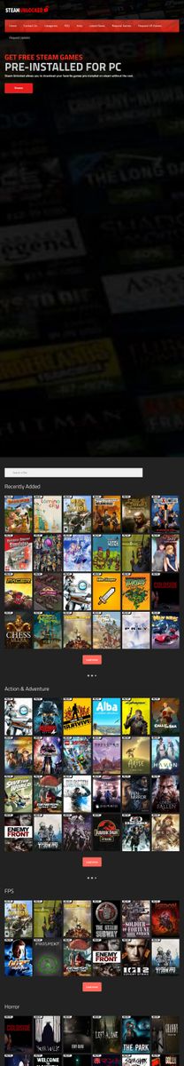 STEAMUNLOCKED » Free Steam Games Pre-installed for PC