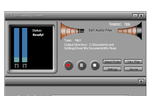 Free Sound Recorder screenshot 1