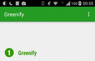 Greenify screenshot 1