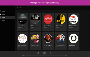 Podcasts screenshot 1