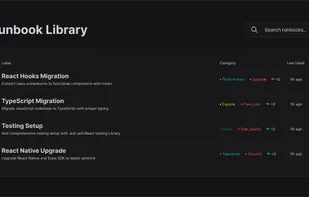 Aviator Runbooks screenshot 3