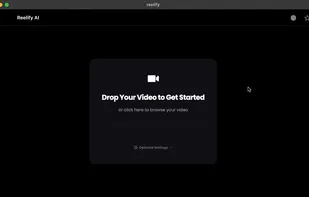 Step 1-  Drag A Video