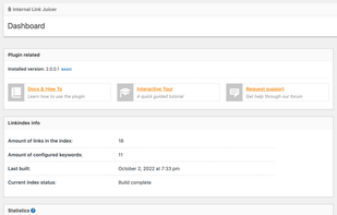 Internal Link Juicer screenshot 1