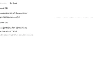 Connect multiple OpenAI compatible APIs or Ollama instances