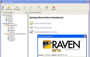 Zoundry Raven screenshot 1