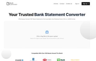 Bank PDF Converter screenshot 1