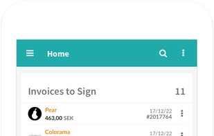 Qvalia Invoicing screenshot 2