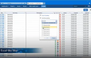 User-friendly and intuitive excel-like interface and features.