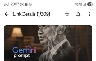 View rich metadata including auto-fetched thumbnails, titles, and source domains for every saved link.