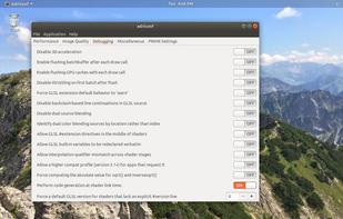 Advanced DRI Configurator screenshot 1