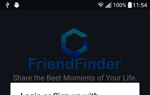 FriendFinder screenshot 2