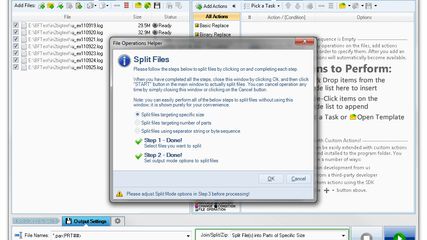Batch File Split &amp; Join screenshot 1