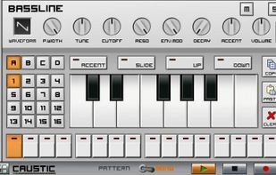 BassLine editor