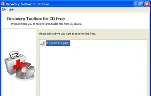 Recovery Toolbox for CD screenshot 1