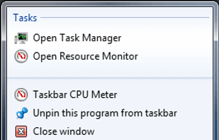 Taskbar Meters screenshot 1