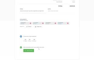 Envoice screenshot 1