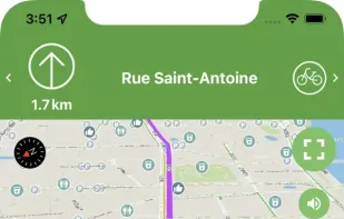 Geovelo screenshot 1