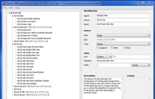 Paessler MIB Importer and Converter screenshot 1