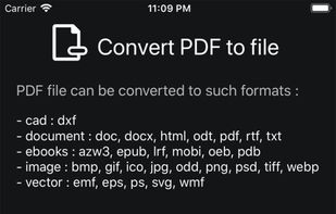 PDF Conversion Tool for IOS screenshot 2