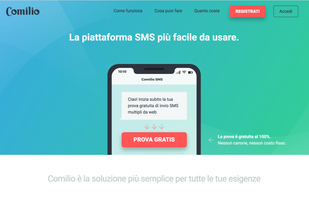 Comilio SMS screenshot 1