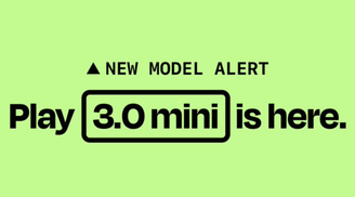 Introducing Play 3.0 Mini: a fast and efficient text-to-speech model image