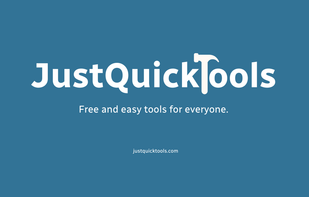 JustQuickTools Banner