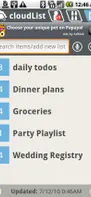 cloudList screenshot 1