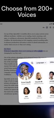 Speechify screenshot 2