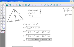 Layout of the Math-o-mir.