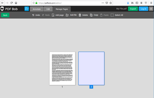 PDF Bob screenshot 2