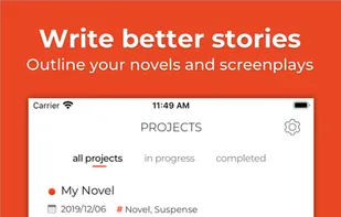 Story Planner for Writers screenshot 1