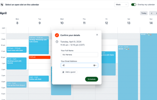 SavvyCal screenshot 1