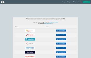 File mirror list