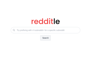 Redditle screenshot 1