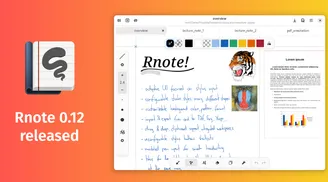Sketching & note-taking app Rnote just got a major update with new tools and enhancements image
