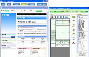 Website Layout Maker screenshot 1